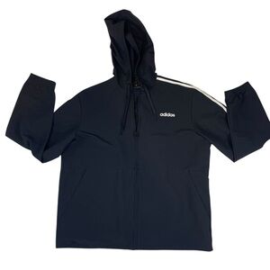 Adidas Essential Men’s XL 3 Strip Windbreaker